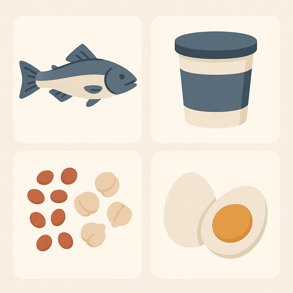 Voedingsmiddelen met veel eiwit