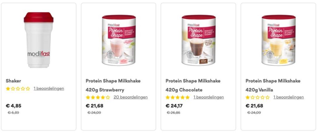 Modifast shakes