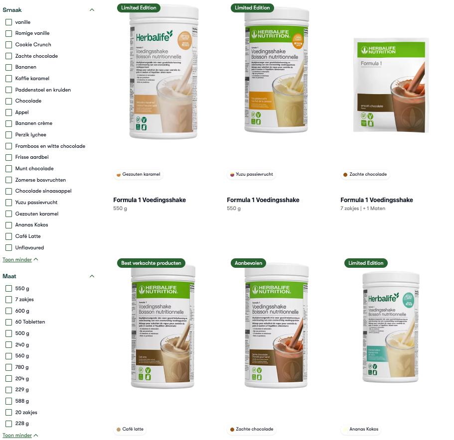 Herbalife-shakes